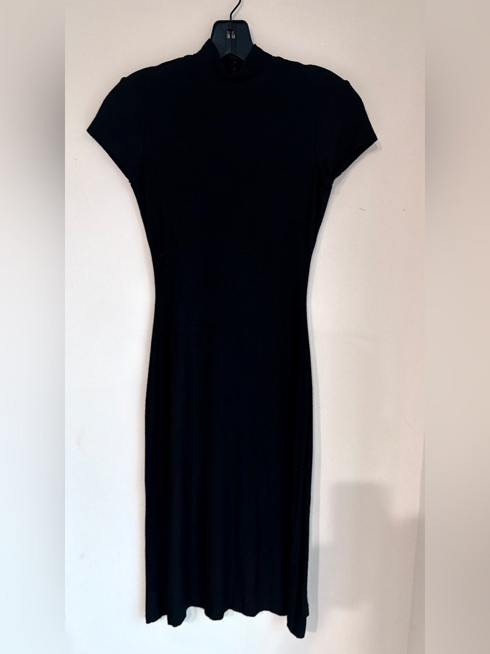 NWT 90s BETSEY JOHNSON BLACKLESS MIDI DRESS - Picture 5 of 12